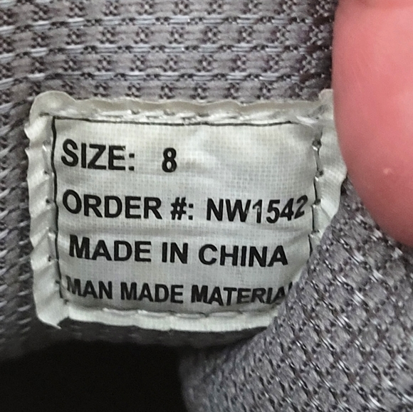 US Polo Assn Gray High Top Sneakers Women's Zip Side Skate Shoes Size 8 - Picture 11 of 11